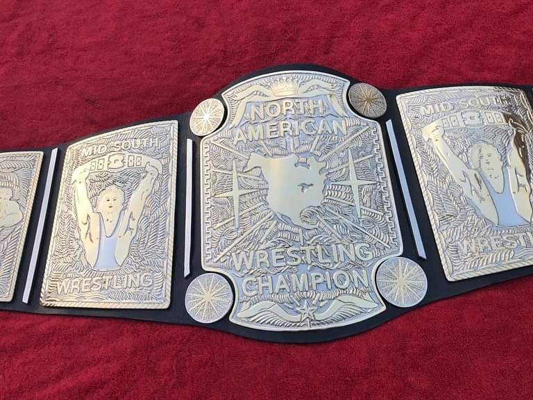 Mid South Wrestling Belts Collection