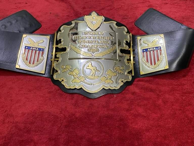 AWA World Heavyweight Championship Replica Title Belt