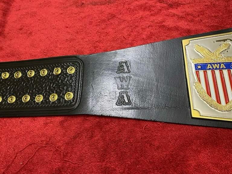 AWA World Heavyweight Championship Replica Title Belt