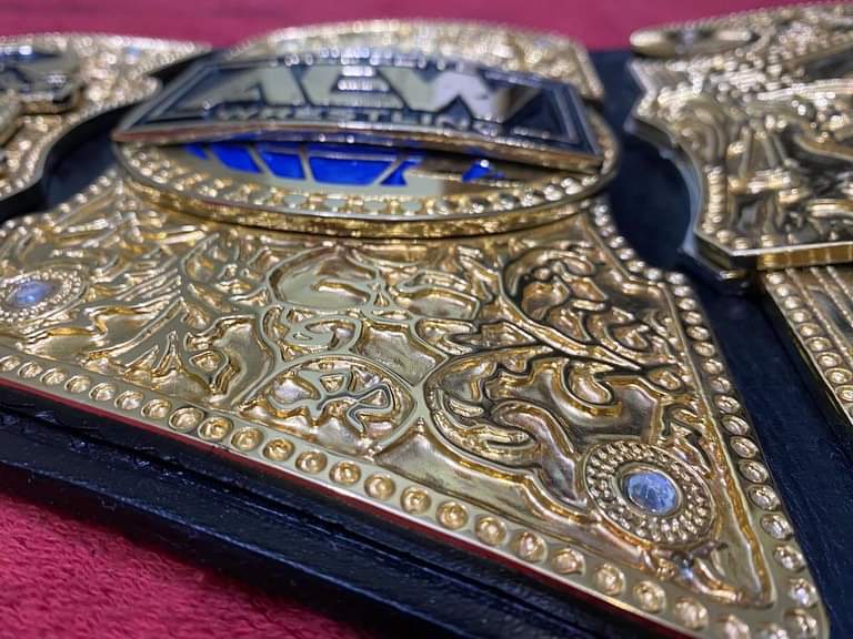 AEW All Atlantic Wrestling Championship Title Belt Replica