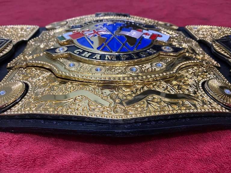 AEW All Atlantic Wrestling Championship Title Belt Replica