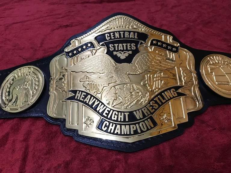 NWA Central States Heavyweight Championship Belt