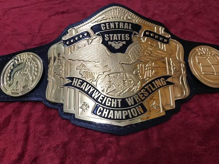 NWA Central States Heavyweight Championship Belt