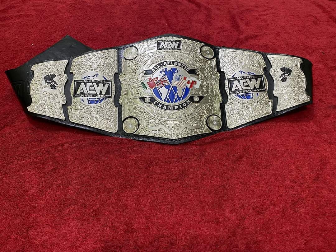 AEW All Atlantic Wrestling Championship Title Belt Replica
