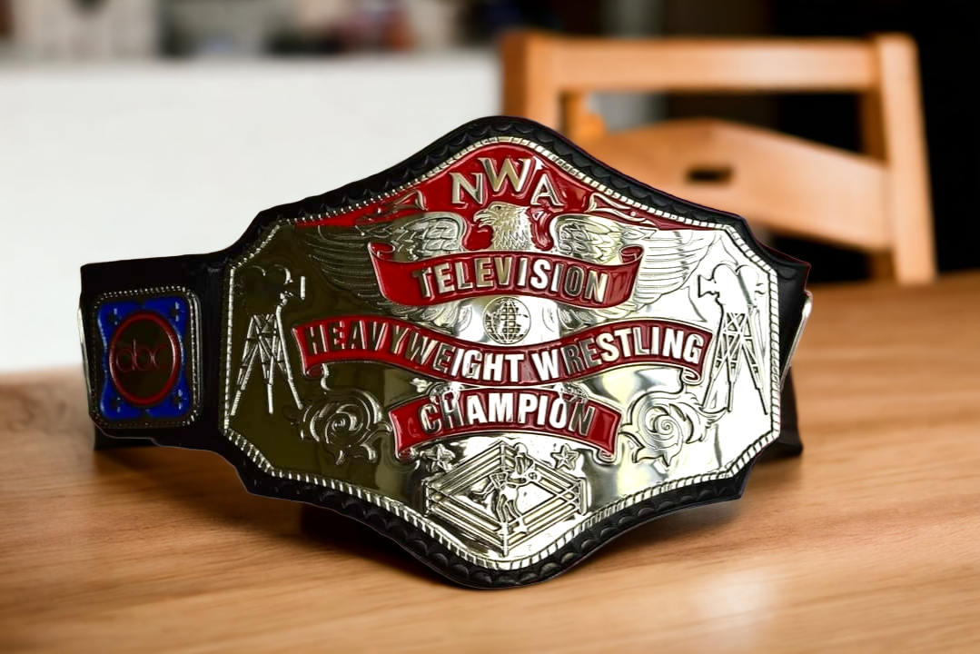 NWA National Heavyweight Championship Belt| nwa-television-heavyweight | championship belt | MnM Belts