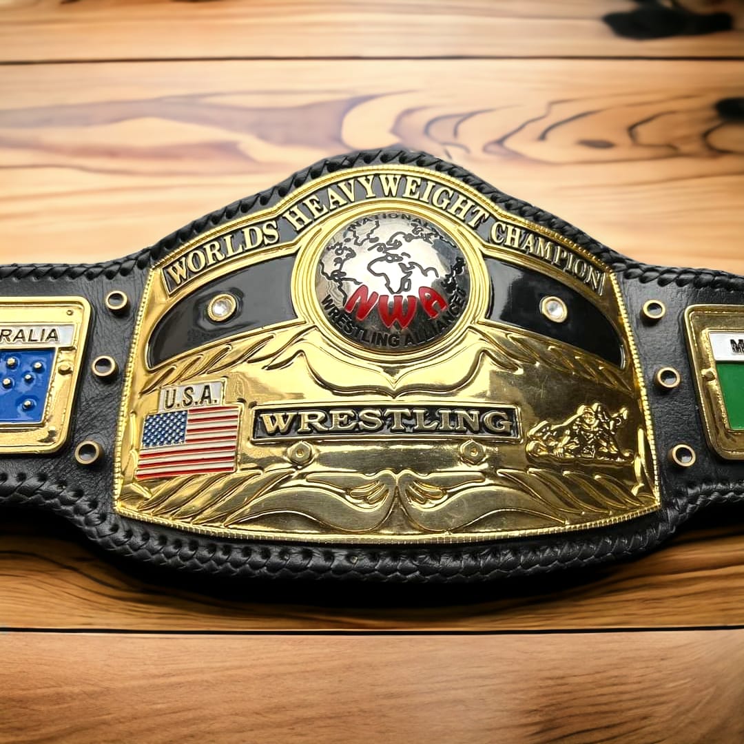 NWA Domed Globe | nwa-domed-globe | championship belt | MnM Belts