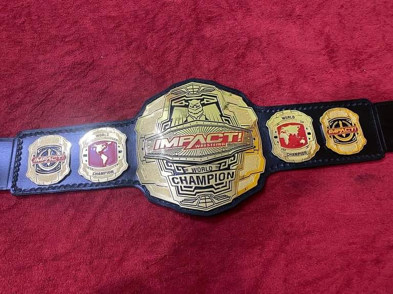 Impact World Championship Title Belt Replica