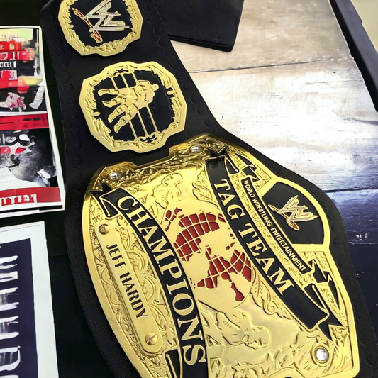 WWE RUTHLESS AGGRESSION RAW TAG TEAM CHAMPIONSHIP REPLICA WRESTLING BELT | wwe-ruthless-aggression-raw-tag-team-championship-replica-wrestling-belt | championship belt | MnM Belts