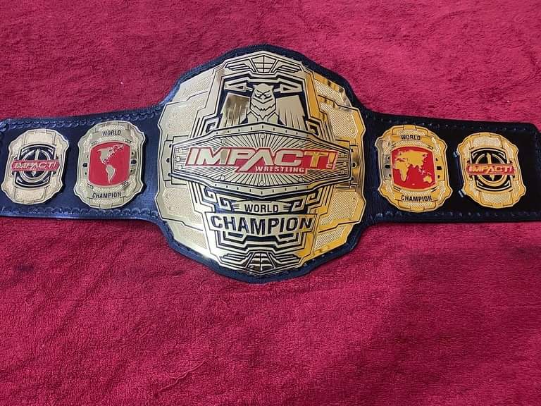 Impact World Championship Title Belt Replica