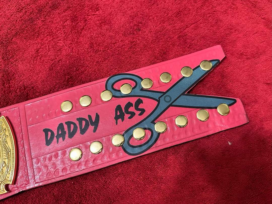 AEW World Trios Championship Title Belt