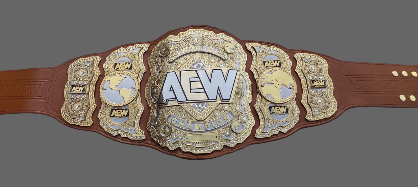 New AEW World Championship Replica Title Belt