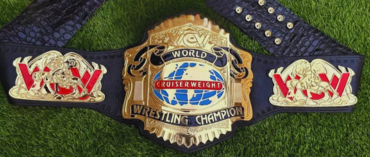 WCW Cruiserweight Championship Title Belt Replica