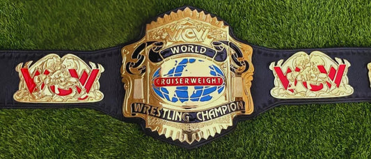 WCW Cruiserweight Championship Title Belt Replica