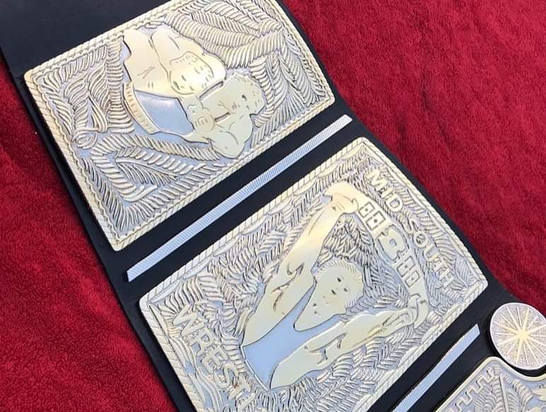 Mid South North American Championship Title Belt